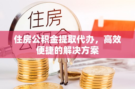 扶绥住房公积金提取代办，高效便捷的解决方案